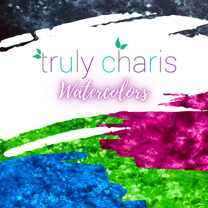 Truly Charis Watercolor Yardage Slab